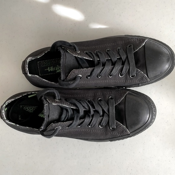 Converse x Wiz khalifa all stars black and green size 7 - Picture 4 of 12